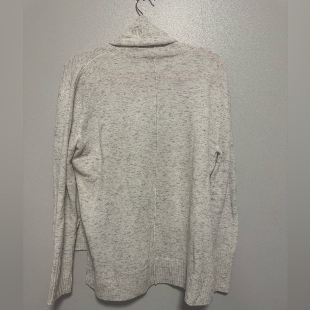Athleta Transit Pullover Wool Sweater Turtleneck Heather Gray - Picture 3 of 8